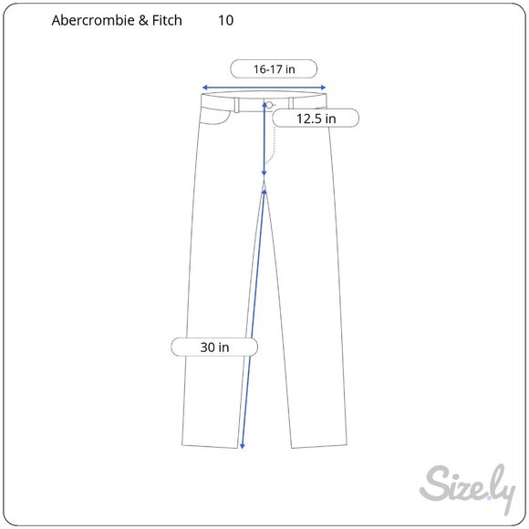 Abercrombie & Fitch The 90's Straight Ultra High Rise White Jeans Size 10 - Picture 7 of 7